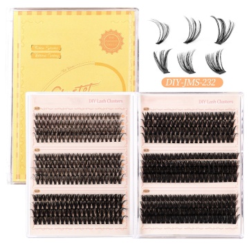 Wholesale Cat Eye Eyelash Clusters for DIY Lash Extensions