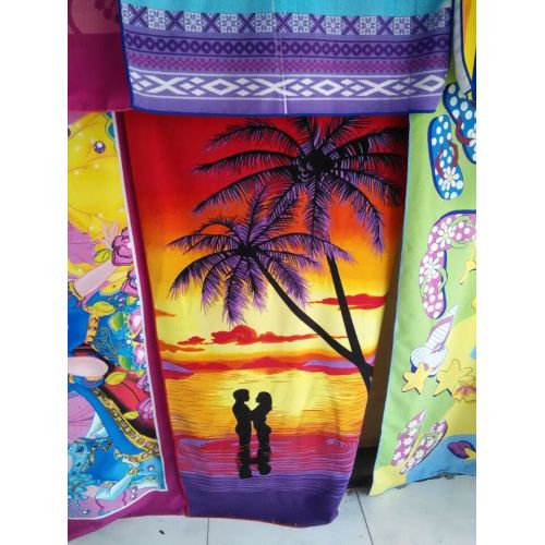 Serviette de plage personnalisée avec sublimation