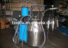 hand operated milking machine/Stainless steel double single bucket portable goat cow milking machine