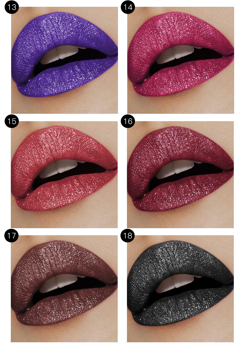 Best Seller 18 Colors Glitter Lipgloss OEM ODM Matte Liquid Lipstick