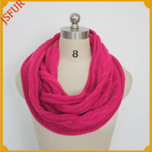 Rose Knitted Winter Fashion Wholesale Women Scarf