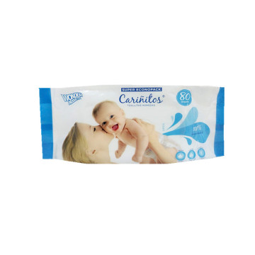 Lingettes humides bio biodégradables pour bébés