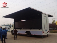 Mobile religious Festival stage