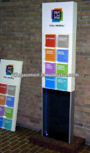 sign information display stand