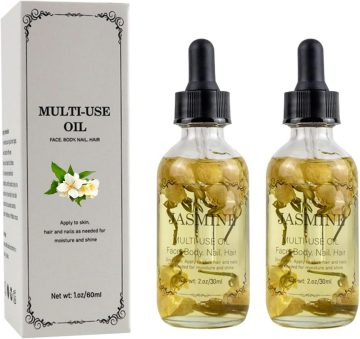 Dried Flower Essential Oil Jasmine Peppermint Massage Oil for Face & Body Massage Oil