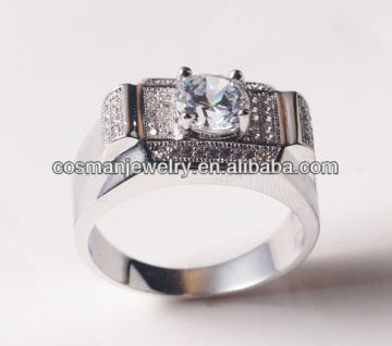 best friends navel silver cz ring