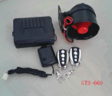 RF Wireless Gts-669 Rolling Code Car Alarm