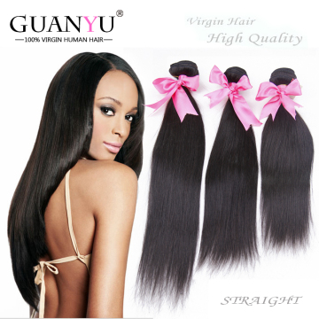 Top Quality factory price Grade 6a unprocessed virgin brazilian true lengths hair extensions