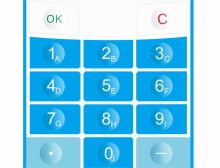 Portable 2.4ghz Dual Channel Rf Smart Response Clicker With Voting , Auction Calling