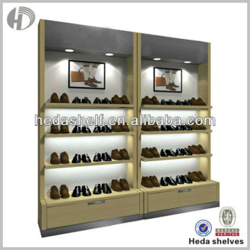 wall mounted?hanging shoe display rack