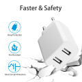 10W Dual Port Phone Charger USB Wall Charger