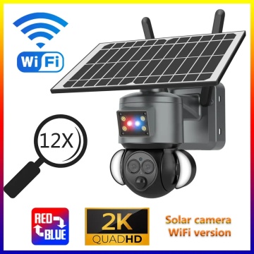 4G Solar CCTV -kamera udendørs