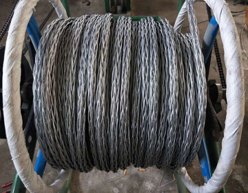 15mm Anti Twisting Braided Galvanized Steel Wire Rope