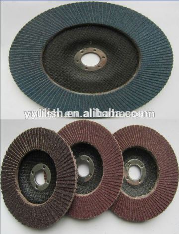 alumina abrasive flap disc/calcine abrasive flap disc