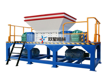 double shaft Industrial Sheet Metal Shredders