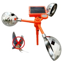 Portable Solar Windmill Bird Repeller for Railways