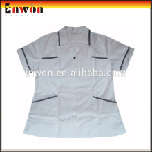 Trim Peter Pan Collar Scrubs with Piping