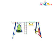 Durable Metal Swing Set for Backyard Play