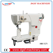 Hot Sale Electronic Single Needle Post Bed Sewing Machine Lock Stitch Shoes Machine with Engine & Motor Core Components HM-1571