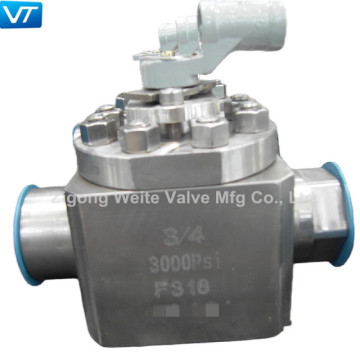 3000psi Top Entry Ball Valve