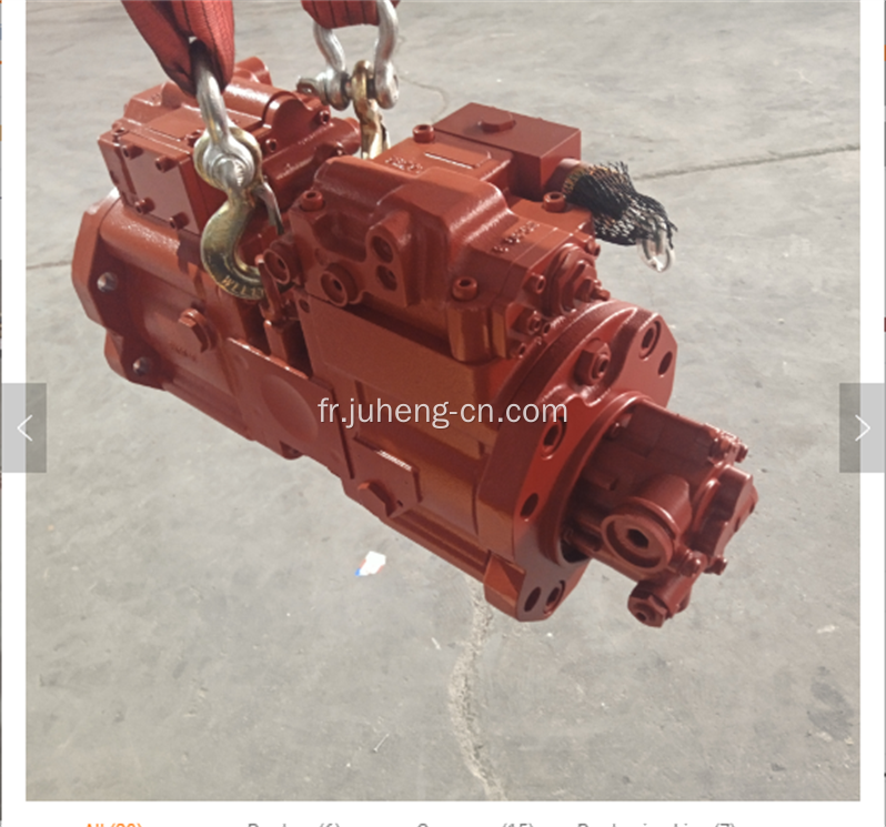 Hyundai R180LC-7 Pompe hydraulique R180-7 31N5-10011 Pompe principale