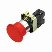 Red 40mm Emergency Stop Pushbutton, Push to Release