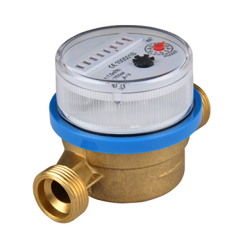 Brass Body Dry Type Single Jet Mechanical Water Meters