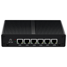 XCY 6LAN Software Router Mini PC