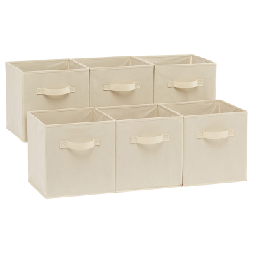 High Quality Foldable Non Woven Storage Cube Bin