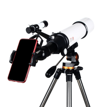 High Resolution Refractor Monocular Telescope for Deep Space and Moon Observation