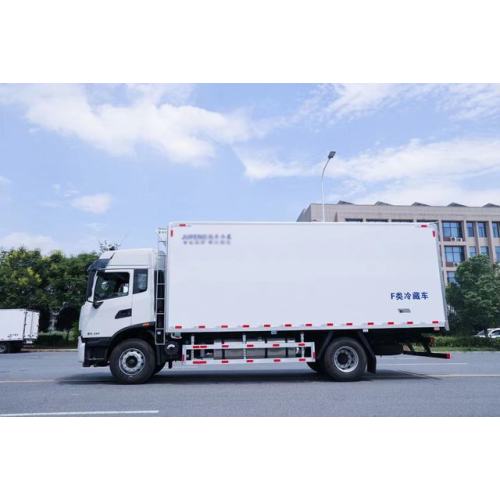 Dongfeng 10 ton mobil dingin Euro 6 Truk Refrigerasi