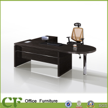 Italian style corner desk commercial L-shape office executive desk with peninsula