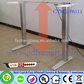 adjuster aluminium base table office height adjustable table frame