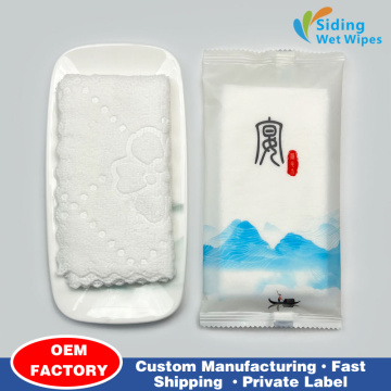 Toallas húmedas desechables personalizadas