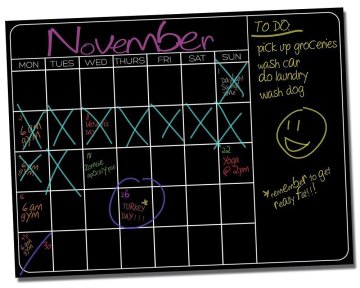 Lushleaf Designs Monthly Calendar