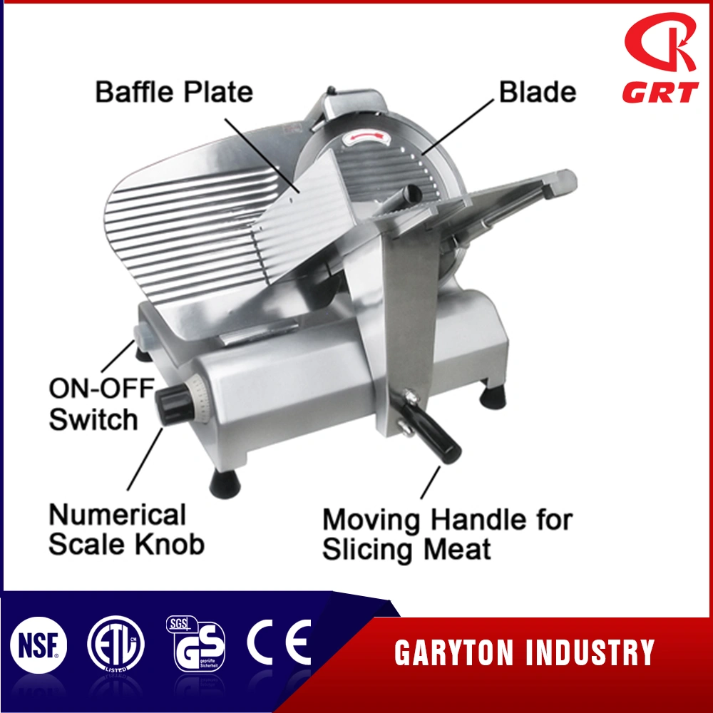 2021 High Quality Automatic Meat Chopper Grt-Ms300A Electric Alloy for Slicing Meat Meat Slicer