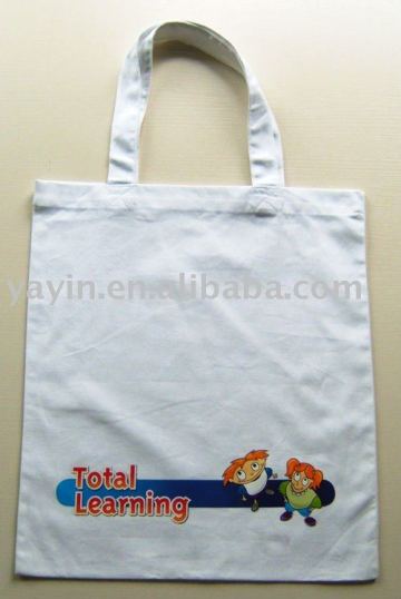 Genuine cotton bag/cotton shopping bag/organic cotton bag