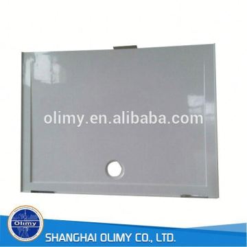 Olimy hot sell fiberglass hot sell shower glass partition portable shower tray