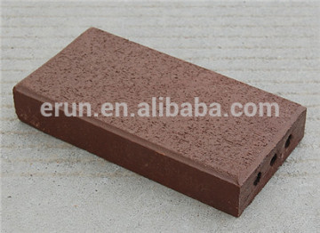 Yixing red fire clay brick/tiles for wholesale, refractory paving materials