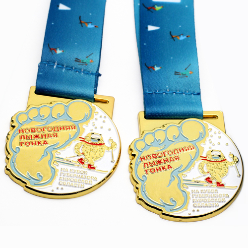 Medaglia della maratona calda personalizzata di Newport Istanbul