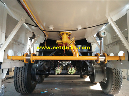 56cbm 30ton NH3 شبه المقطورات