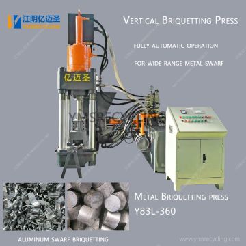 Automatic Aluminum Chips Briquetting Press Machine