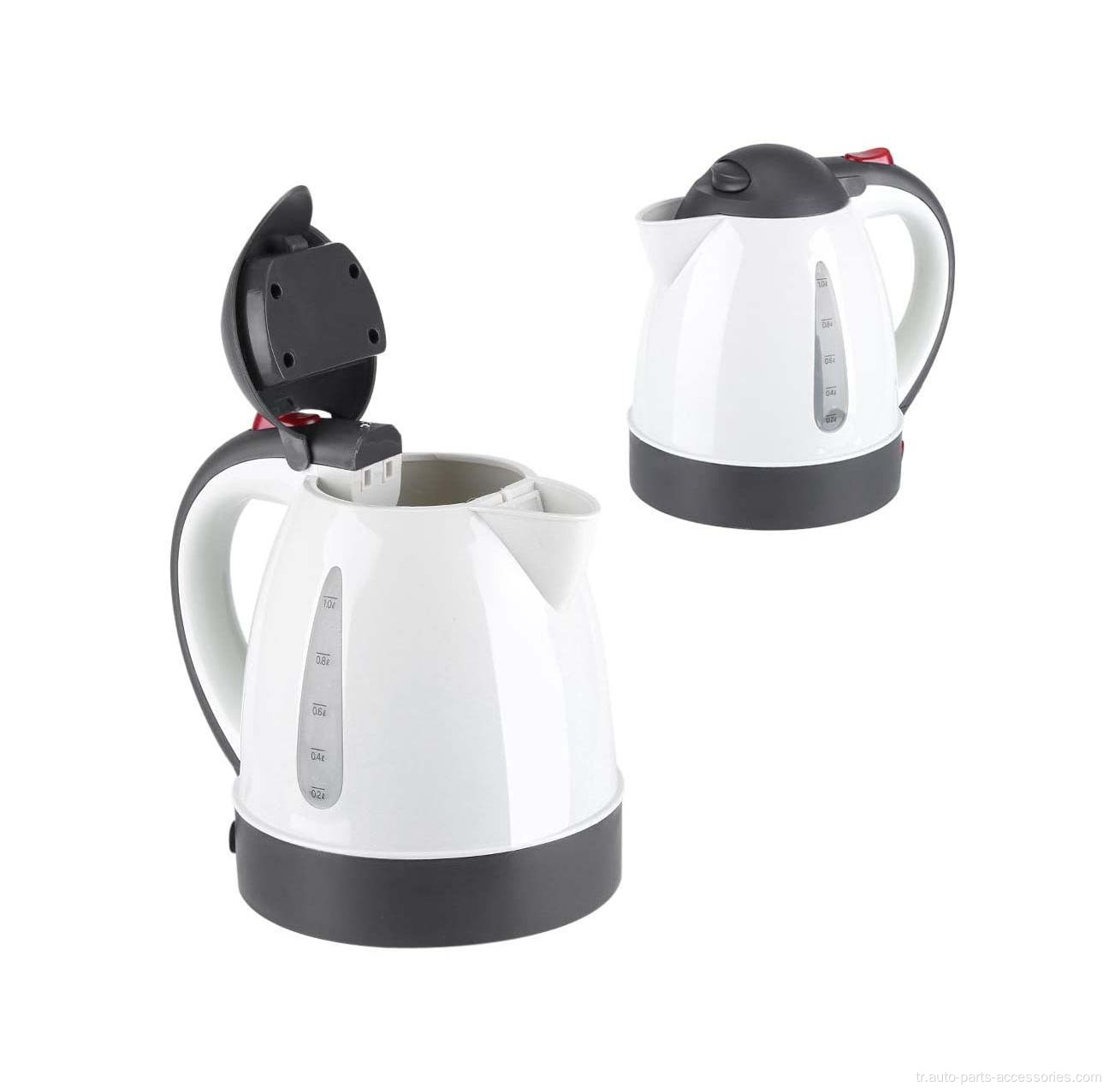 Araba Seyahat Kettle paslanmaz çelik araba elektrikli su ısıtıcısı