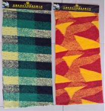 Jacquard Printing Plush Woolen Faux Fur