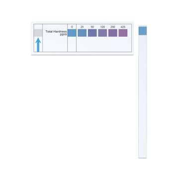 Universal water quality total hardness test strips