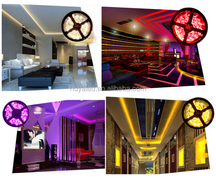 wholesale   led strip full kit  SMD 2835  60 leds/m  room  decoration strip light 5m  rgb led strip kit  IR controller