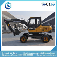 7 Tons 8Tons 9Tons Mini Wheel Excavator