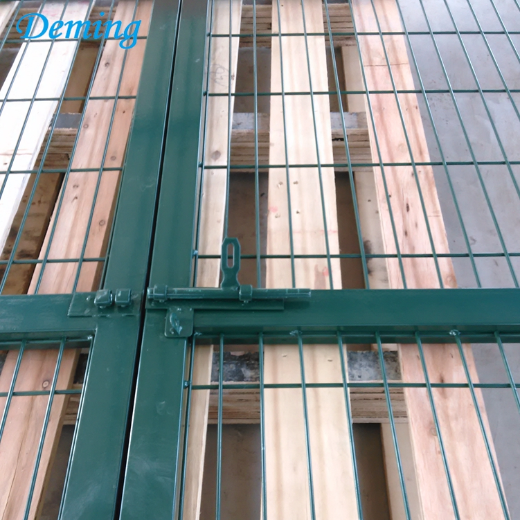 weld wire mesh security fencing gate for garden
