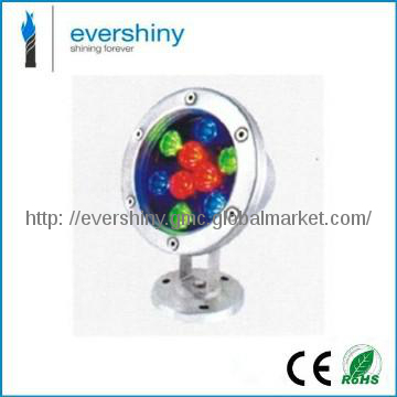 ES-SDDY-9*1 rgb led underwater pool light