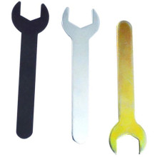 Simple Hex Head Wrench for Furniture Installation: Single Open-Ended Spanner with Flat Hexagonal Design